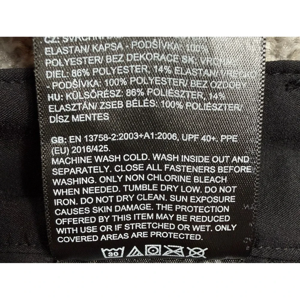 The North Face Paramount Pants Men's 38x32 Black Stretch Hiking Outdoor TNF